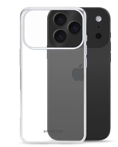 Mobilize Doorzichtig Hoesje geschikt voor Apple iPhone 17 Pro Max Telefoonhoesje Flexibel TPU | Mobilize Gelly Backcover | Doorzichtig Telefoonhoesje iPhone 17 Pro Max | iPhone 17 Pro Max Case | Back Cover - Transparant