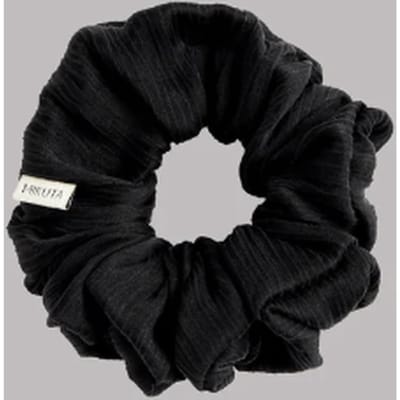 Mikuta The Black Crinkle Scrunchie Maat: OS | Haaraccessoires Outlet | Dames | Zwart