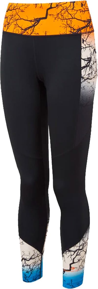 Ronhill Life - Satori Hardlooptight Dames - Black/Mango - XS