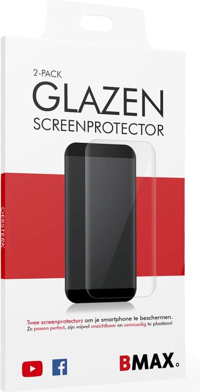 BMAX Samsung Galaxy M52 Screenprotector - 2-pack - Gehard glas - Full Cover - Tempered glas - Samsung screenprotectors 2 stuks - Telefoonglaasje - Beschermglas - Glasplaatje - Screensaver - Screen protector - Case friendly - Zwart