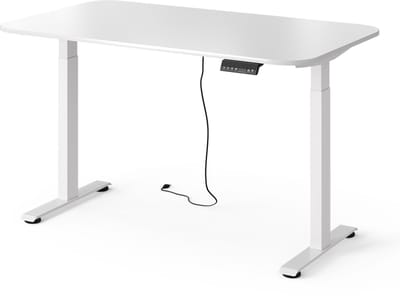 Vicco Elevate Bureau – 140 x 80 cm 2 motoren Wit