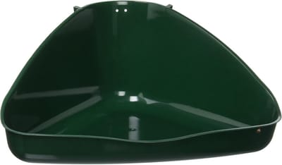 Kooitoilet Klein - Hok Toilet - Kleine Dieren - Hoekmodel Ontwerp - 35x22x16cm