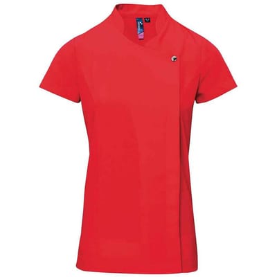 Premier Dames/damesbloesem tuniek met korte mouwen (Aardbeienrood)