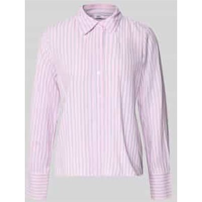 Regular fit Overhemdblouse van pure Viscose Model 'BERIT'