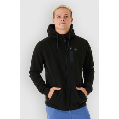 Rip Curl Anti Series Departed ZIP Thru - Black