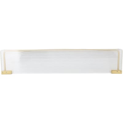 Badkamer Zwevende Plank Ruimte Aluminium Acryl Wandmontage Opbergrek Organizer voor Keuken Woonkamer Slaapkamer Goud goud