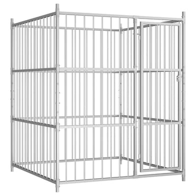 vidaXL - Hondenkennel - voor - buiten - 150x150x185 - cm