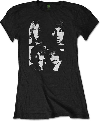 The Beatles - Back In The USSR Dames T-shirt - S - Zwart