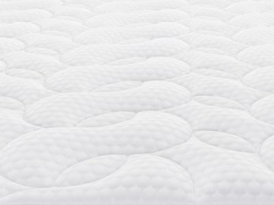 Vente-unique Set 180 x 200 cm bedbodem met opbergruimte, licht naturel + brandwerend matras met pocketveren met ingebouwd dekmatras van 28 cm dik - DELICE van YSMÉE HOTEL