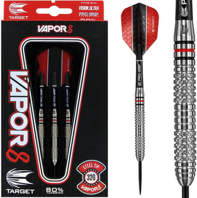 Target Vapor 8 02 80% 26 gram - Dartpijlen - Darts