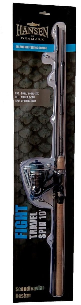 Spinset - Hansen - Fight - Travel - Spin Set - 2.70m - hengel +molen+ Lijn