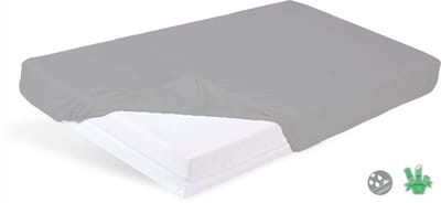 Waterdicht Bamboe Hoeslaken 90x200cm Grafiet - overdreven & Zacht