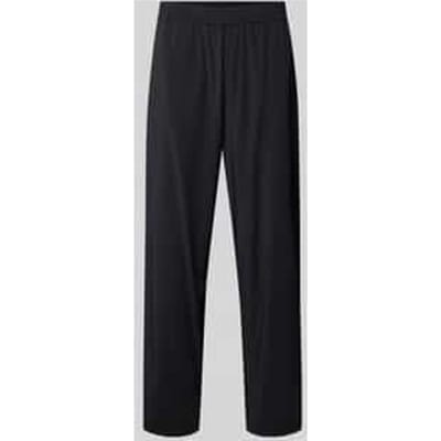 Broek met elastische band en achterzakken