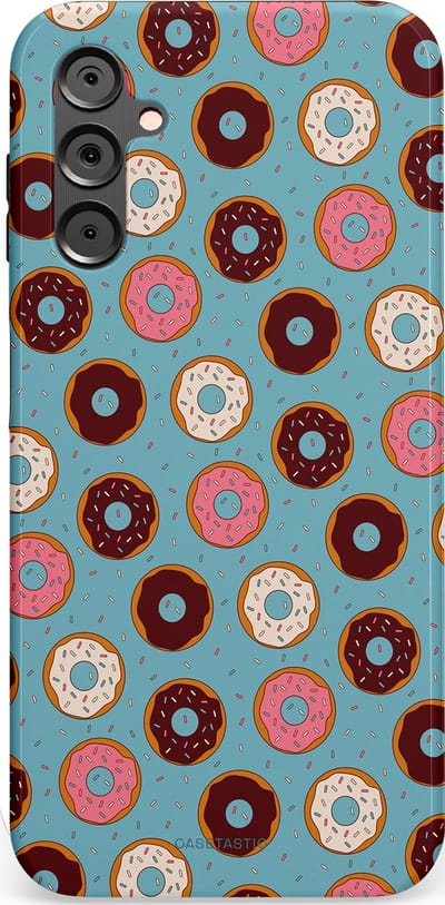 Casetastic Hoesje Geschikt voor Samsung A14 (5G/4G) - Stijlvolle Beschermende Duo-layer Case - Donut Dromen