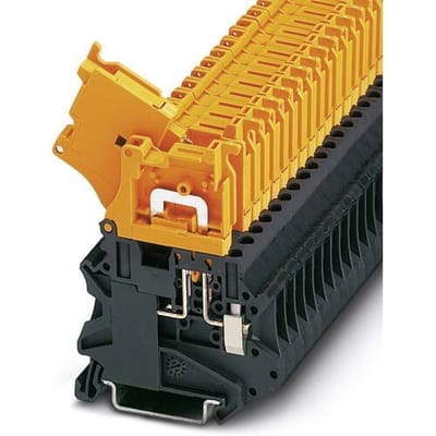 Phoenix Contact 3046252 Scheidingsklem 6.2 mm Schroeven Zwart 50 stuk(s)