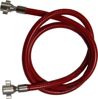 CO2 slang rood met 2 x 3/8 flare aansluitingen