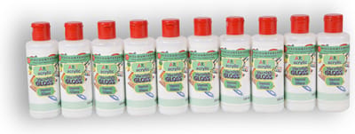 Discountershop Acrylvernis Glans | Set van 10 stuks - 100 ml elk | Voor Hobbygebruik – Kinderen en Volwassenen
