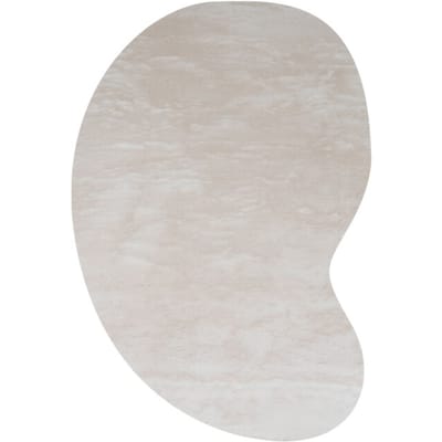 Vloerkleed Morbido Ivory 2810 - Organisch 200 x 280 cm - Extra Hoogpolig Fluffy Vloerkleed in Scandinavische / Hotel Chique Stijl