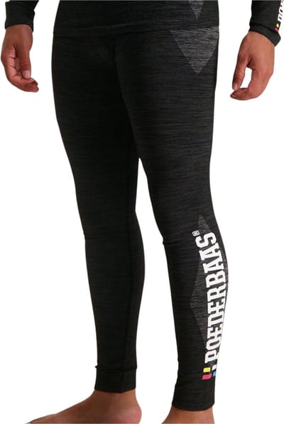 Poederbaas Thermo Legging Technical - Heren - Zwart - Maat XXL
