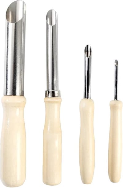 WiseGoods Premium Keramiek Sculptuur Set - Klei Accessoires - Hobby Handgereedschap - DIY Gereedschap - Tools - Cadeau - 4stk