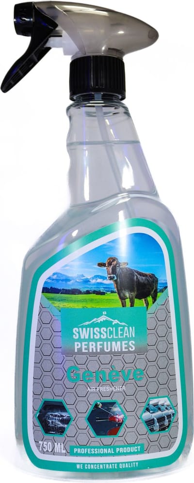 Swiss Clean | Geneve | Interior parfum | Interieur parfum | Geur: Zeebries | Cleaner | 750 ML