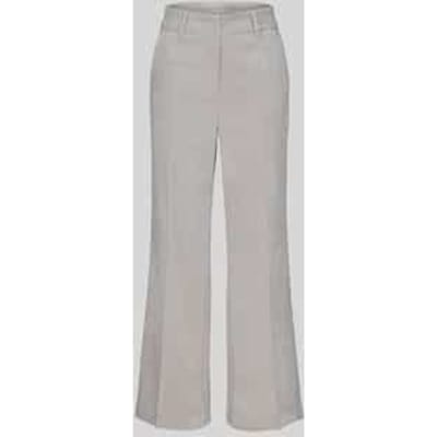 Regular fit corduroy broek met aangezette zakken model 'AMELIE'