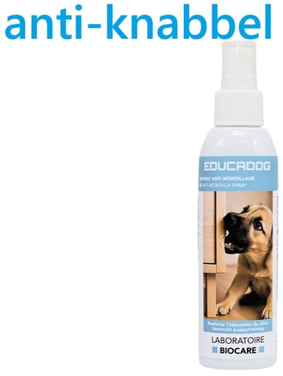 Anti-knabbel voor honden educadog - spray - safe uw meubelen -versterkt puppytraining - 150 ml