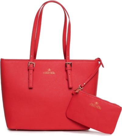 Egon von Furstenberg FABRICE 0222-242 dames luxe schoudertas rood