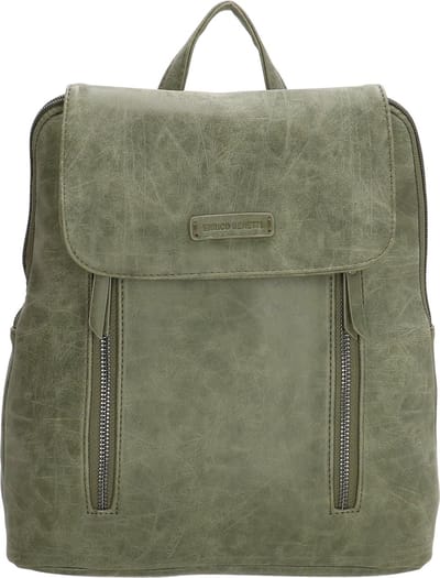 Enrico Benetti Nouméa Dames Rugtas - 8 liter - 66434 - Olijf groen