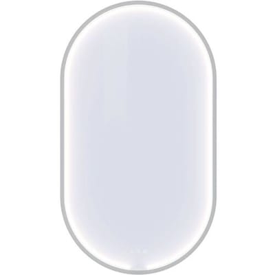 Dansani You Moon bathroom mirror 105x60 cm, LED, white matt