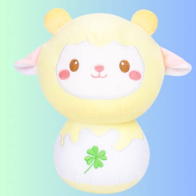 Frooneys Mary - Kawaii Musheys plushie knuffel - Schaap Plush - Schaapknuffel 20cm