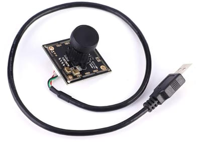 USB Camera Module - Groothoek Lens - Beveiligingsmonitoring - 2 Miljoen Pixels - 140 Graden - Zwart