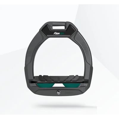Veilige rijbeugels met een helling Grip Antraciet/Zwart/Groen voor kinderen Flex-On Safe-On