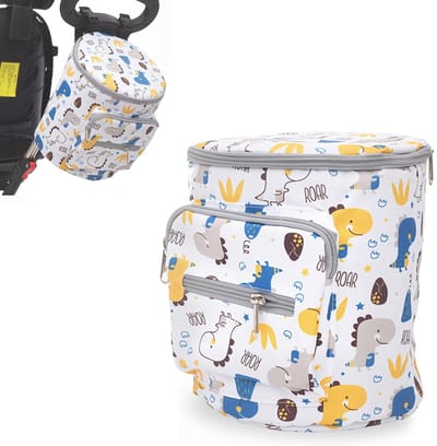 SnelShoppen - Kinder Fietstas voor Stuur, Dikke Kinderfiets Tas met 2 Plastic Gespen, Fietsaccessoires voor Meisjes, Geschikt voor Driewieler en Step