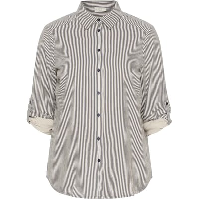 Dameshemd KAFFE Curve Nana Striped
