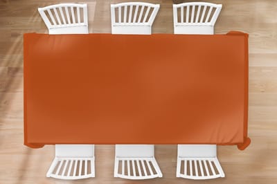 Tafelkleed - Tafellaken - 260x130 cm - Terracotta - Bruin - Palet - Effen - Kleuren - Kleur - Binnen en Buiten