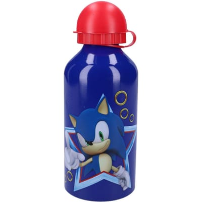 Sonic Really Refreshing - Schoolbeker en Drinkfles - 500ml - Aluminium - Blauw