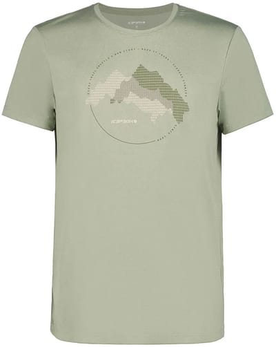 Icepeak Bearden T-shirt Met Korte Mouwen Groen M Man