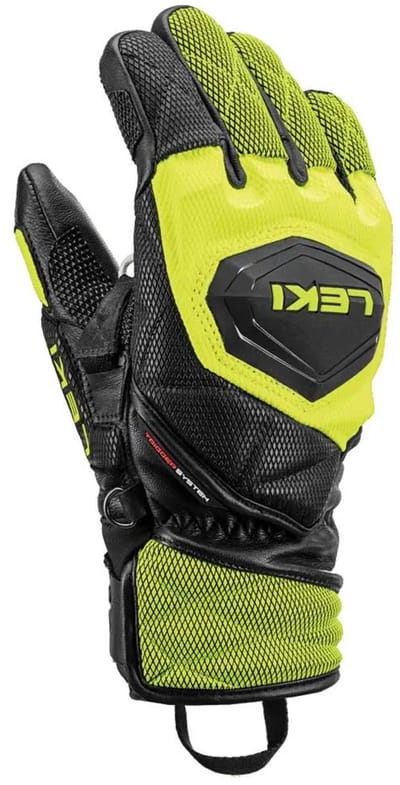 Leki Alpino Wcr Venom 3d Handschoenen Groen,Zwart 10-11 Years Jongens,Meisjes