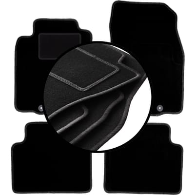 Complete set veloursmatten voor: Renault Koleos II SUV (2016-)