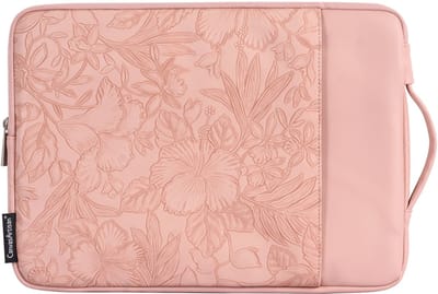 Laptophoes 13 Inch ZH – Laptop Sleeve - Geschikt voor Macbook Air & Pro - Floral Relief
