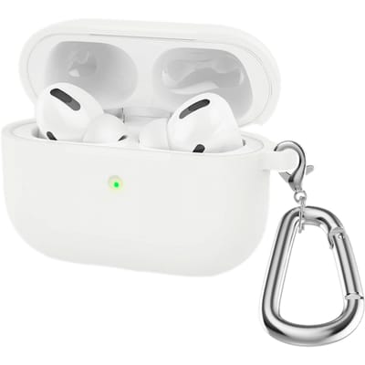 CaseBody Stevig Siliconen AirPods 3 Hoesje Wit