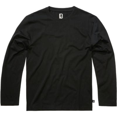 Brandit Shirt met lange mouwen - Premium shirt met lange mouwen - S tot 5XL - voor Mannen - zwart