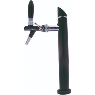 Black Tower enkelwandige trekpijp CNS 1-leitig, Ø40mm verchroomd voor bier
