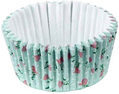 Set van 50 vintage papieren muffinvormpjes 5 cm Zenker Smart Pastry