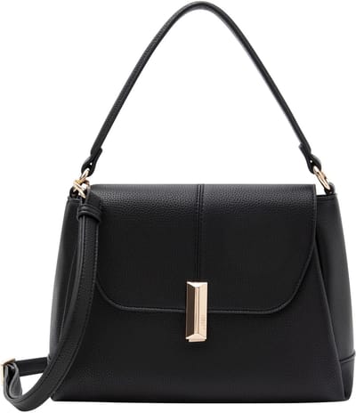 L.CREDI Perdita Schoudertas 28.5 cm - Dames - schwarz