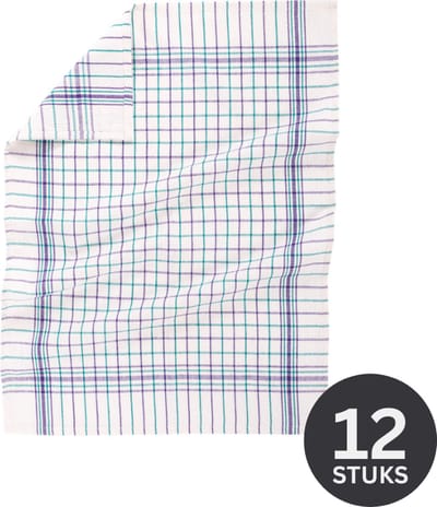 Keukenhanddoek ROLL 50x70cm - set/12 - groen