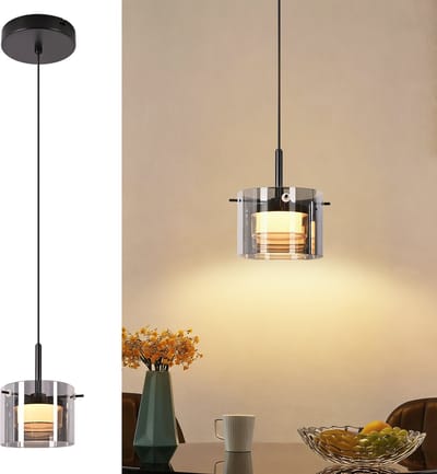 NETTLIFE LED Hanglamp – Glas – 1 Brand – 140cm – In Hoogte Verstelbaar – Voor Eetkamer Woonkamer Keuken Slaapkamer Hal