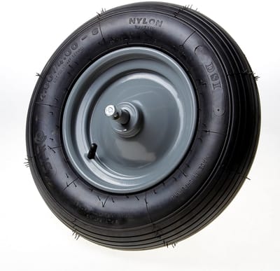 Matador kruiwagenwiel - 20 cm as-lengte - 4 ply band - M-800-L4