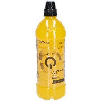 QNT L-Carnitine 2000 mg Zero Calorie Orange 700 Sap met vertraagde afgifte